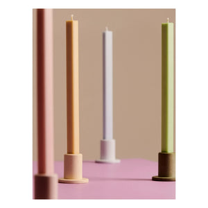 Hay - Hexagon Pastel Candles - Set of 4 | Pastel