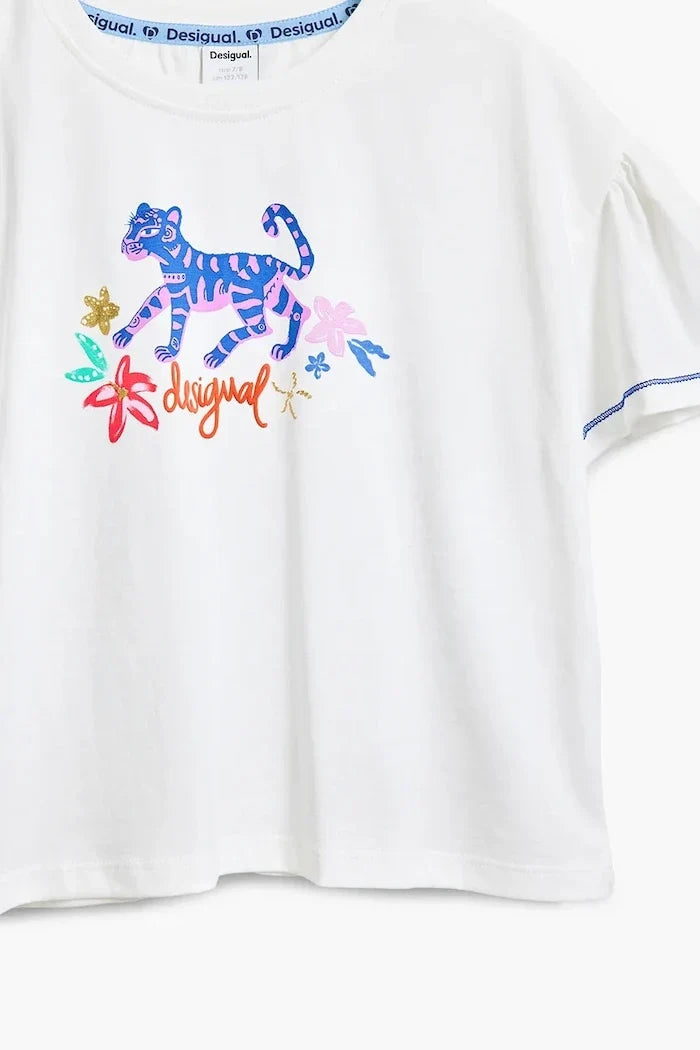 Desigual Çocuk Pamuklu Tişört