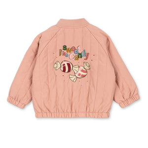 Konges Sløjd - Juno Sweet Candy Bomber Jacket | Pink