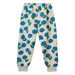 Wynken - Jogger Dancing Dahlia | Gray Melange