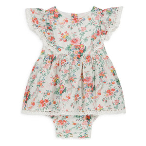 Louise Misha - Lena Organic Cotton Romper | Cream