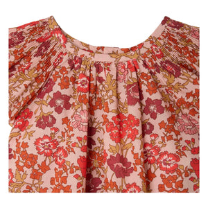 Bonpoint - Carmella Fleurie Organic Cotton Dress | Dust Pink