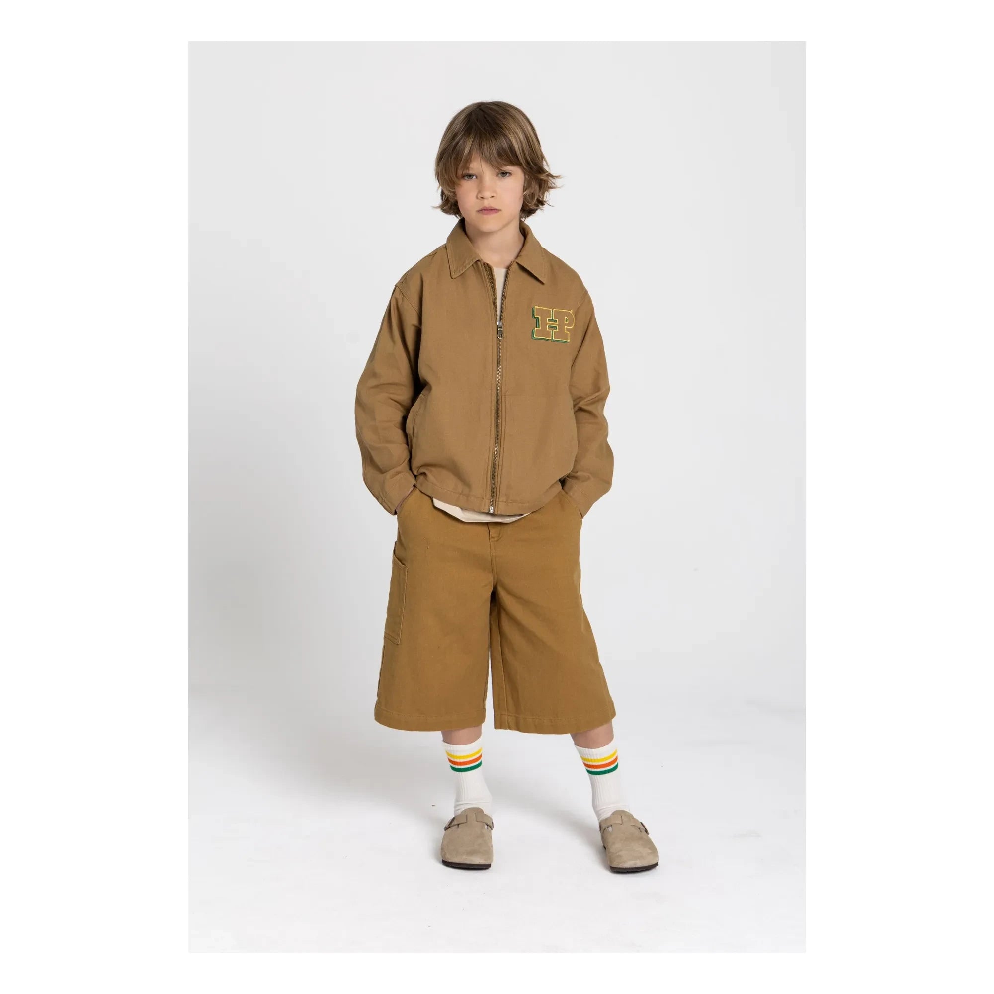 Hundred Pieces - Bermuda Worker Max | Brown