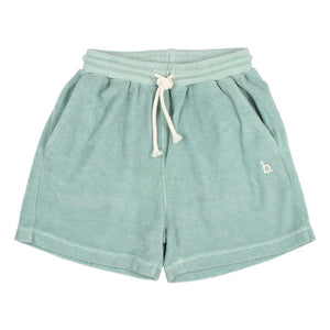 Búho - Sponge Bermuda Shorts | Green Water