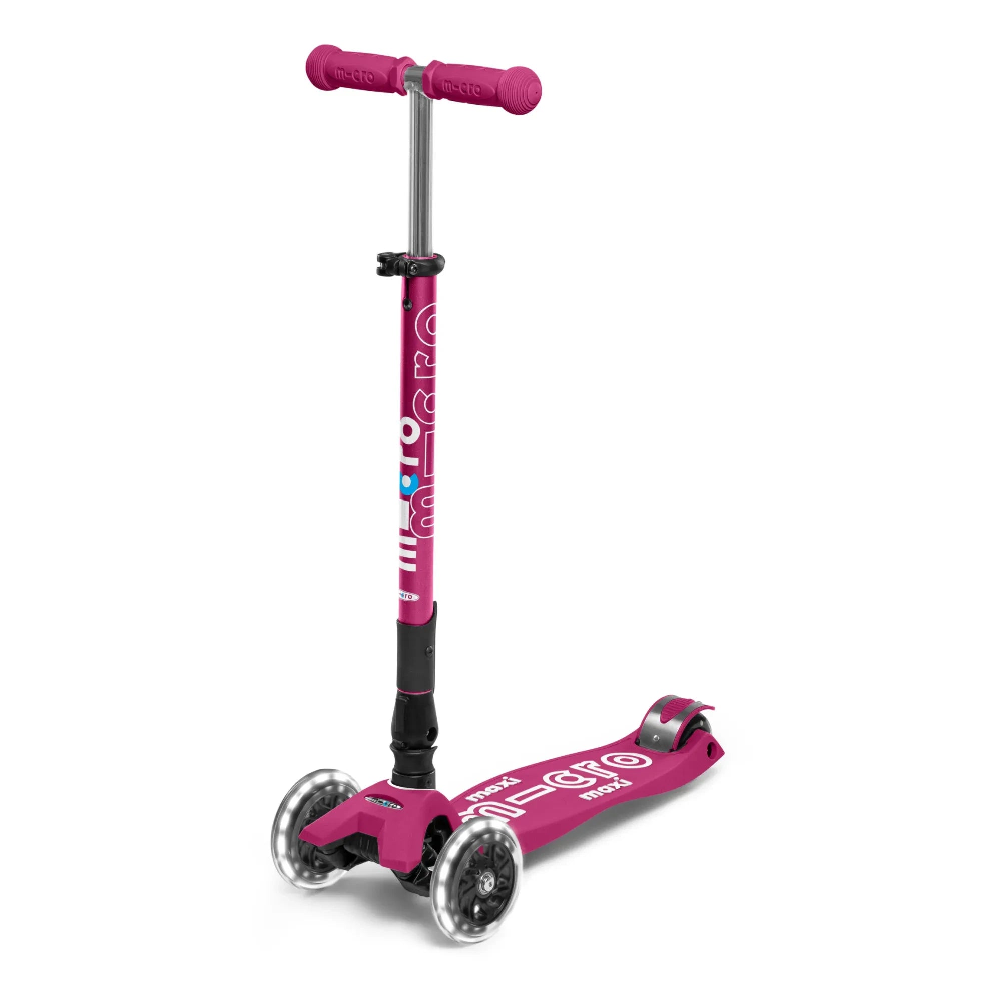 Micro - Maxi Foldable LED Scooter | Raspberry