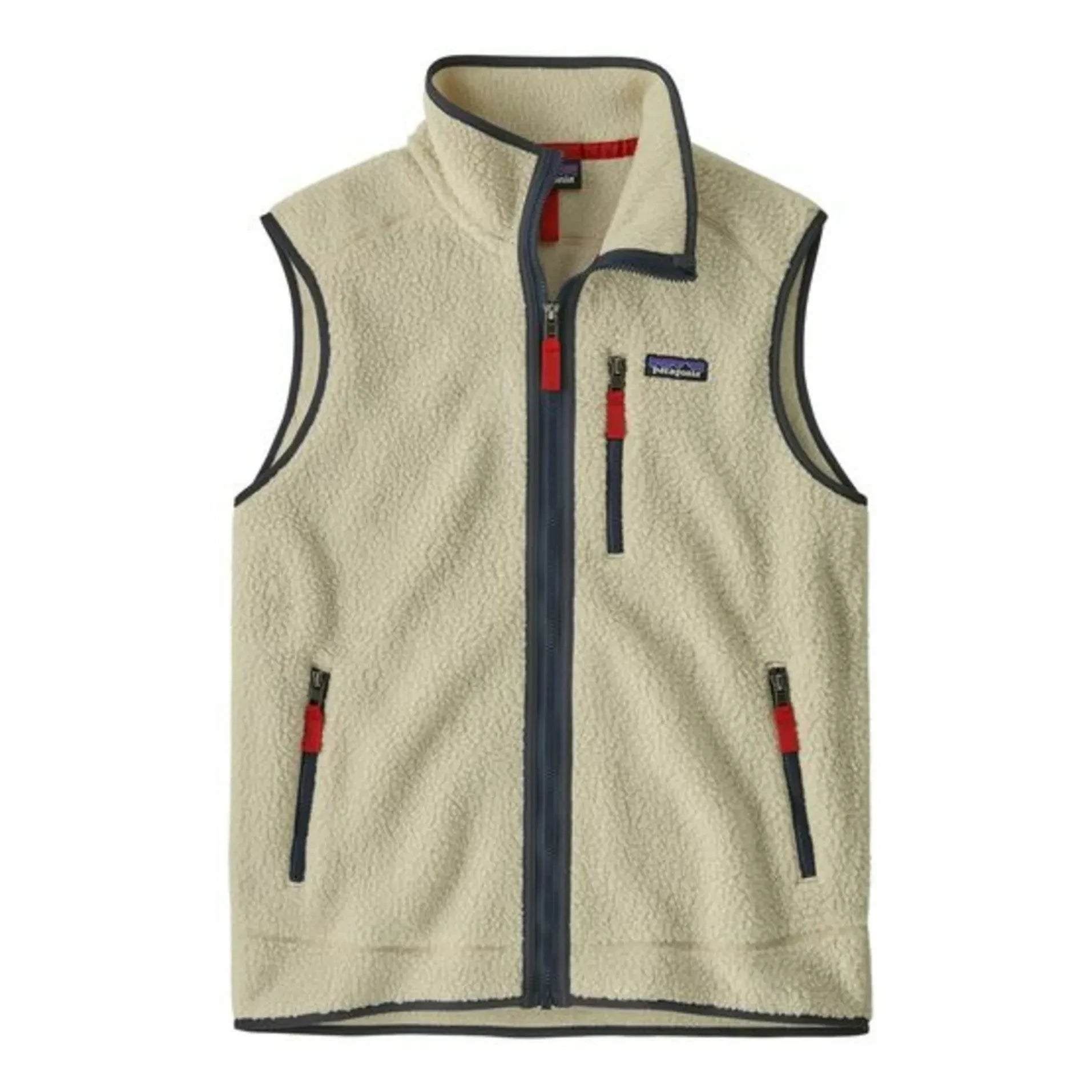 Patagonia - Retro Fleece Sleeveless Vest Made from Recycled Fibers | Natural