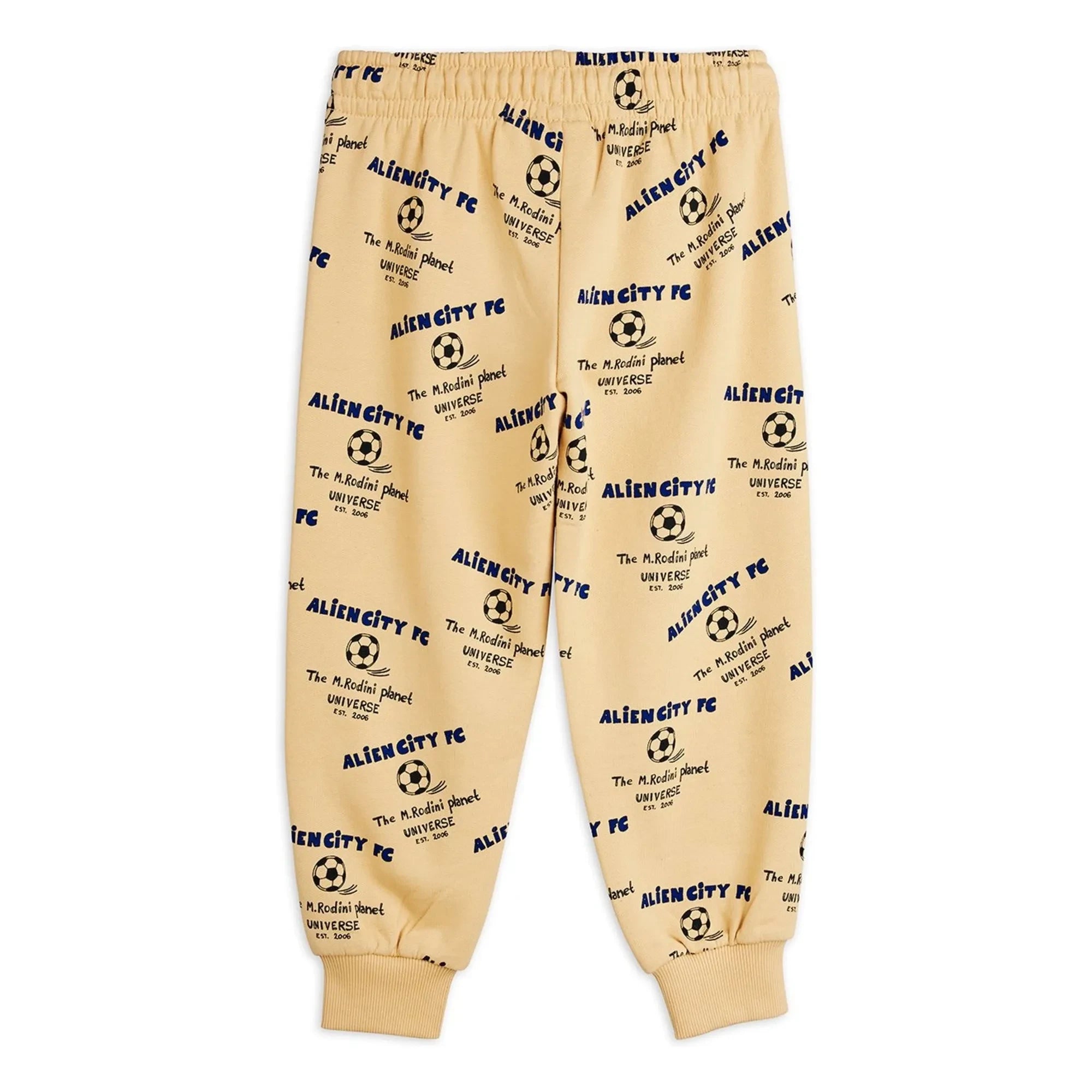 Mini Rodini - Alien City Organic Cotton Jogger | Beige