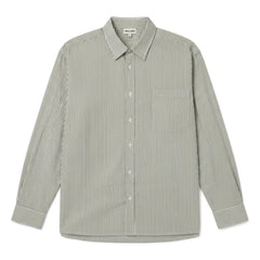 Smallable Man - Zola Striped Shirt | Forest Green