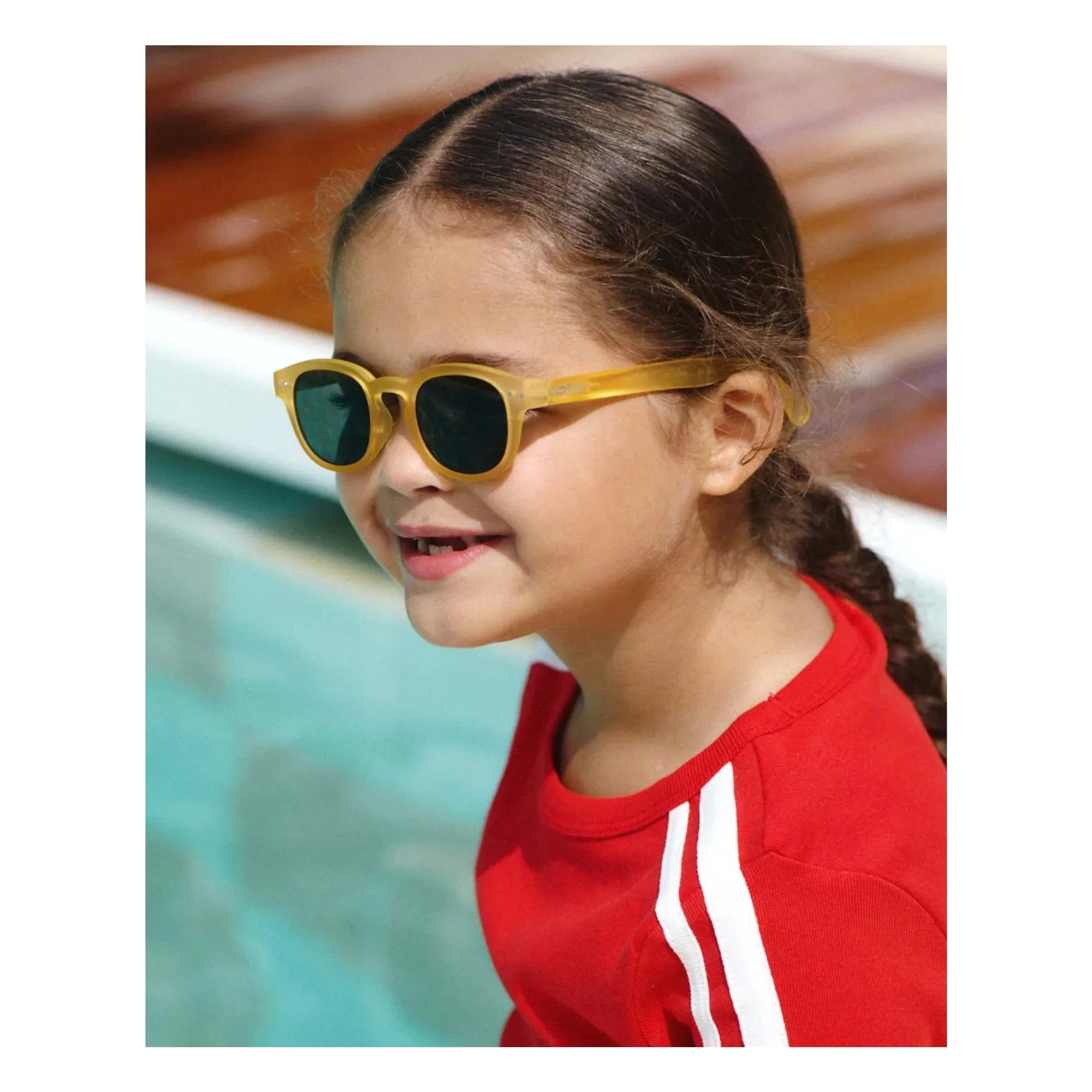 IZIPIZI - Sunglasses #C Junior | Yellow