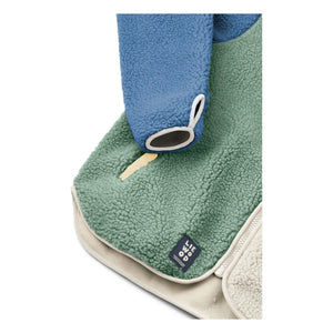 Liewood - Nelson Color Block Recycled Fiber Sherpa Jacket | Green