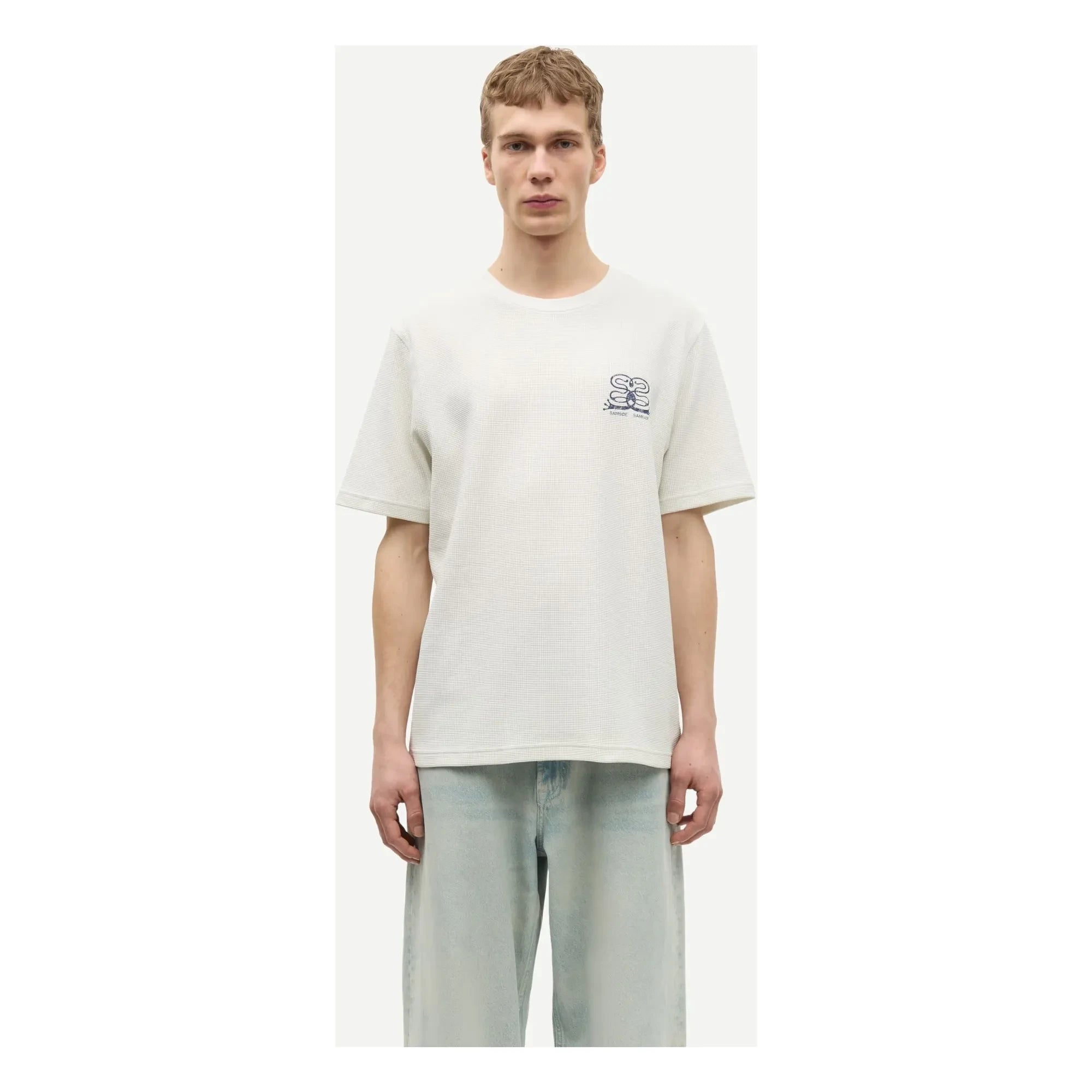 Samsoe Samsoe - Safellow Cotton T-Shirt | Cream