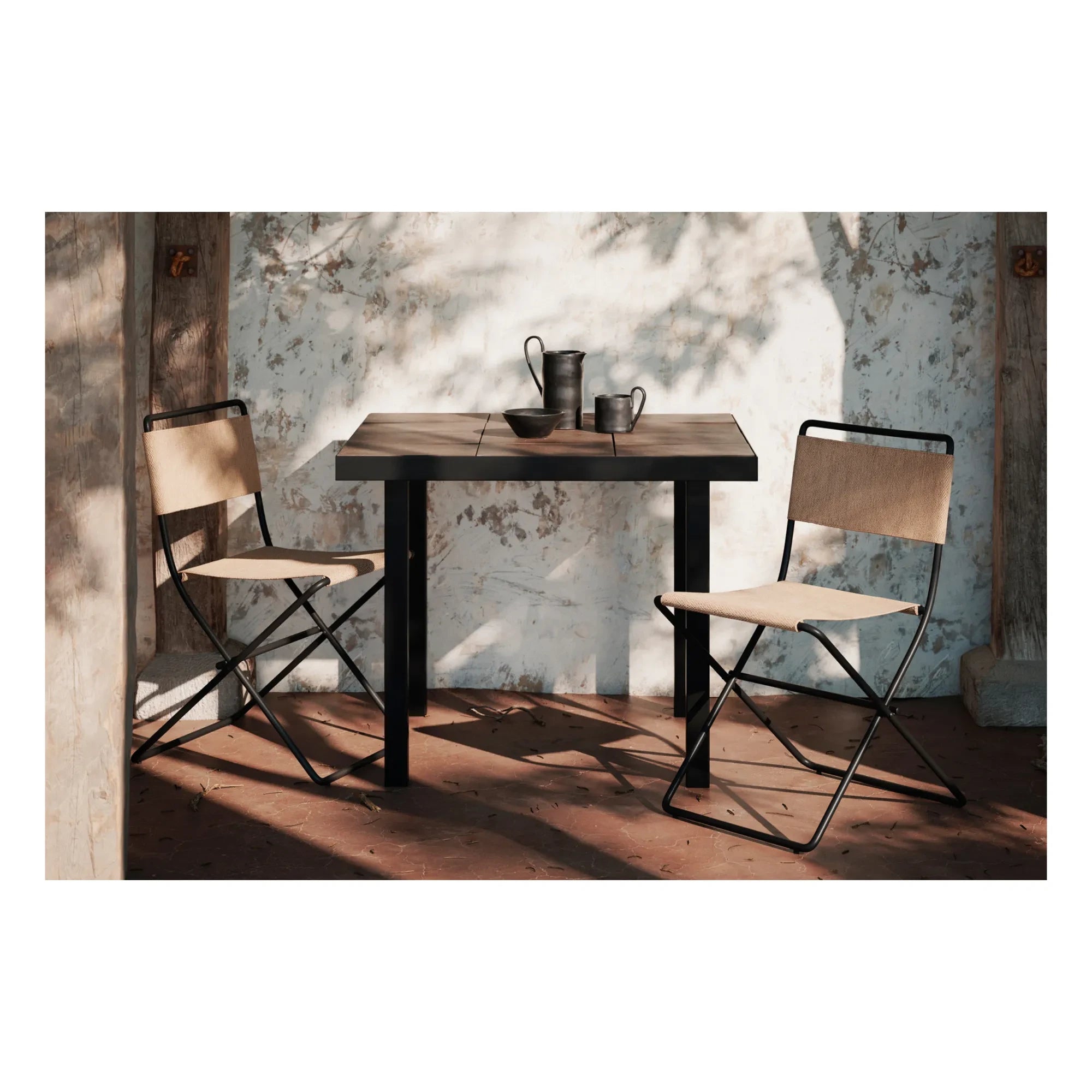 Ferm Living - Flod Square Table | Brown