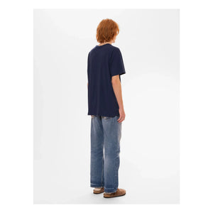 Nudie Jeans - Roffe Tişört | Mavi