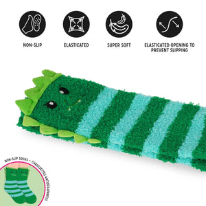 Legami - Non-Slip Dino Kid Socks - Perfect Fit!
