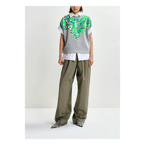 Essentiel Antwerp - Sweat Jolies Embroidery | Green