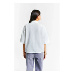 Indee - Suraya Striped Shirt | White