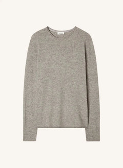 American Vintage - Ducksbay Wool and Cashmere Sweater | Heather grey