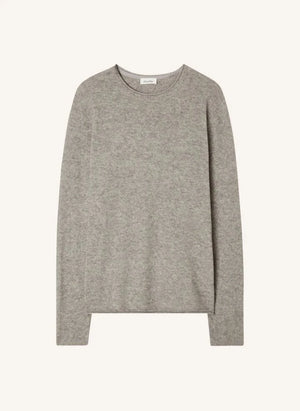 American Vintage - Ducksbay Wool and Cashmere Sweater | Heather grey