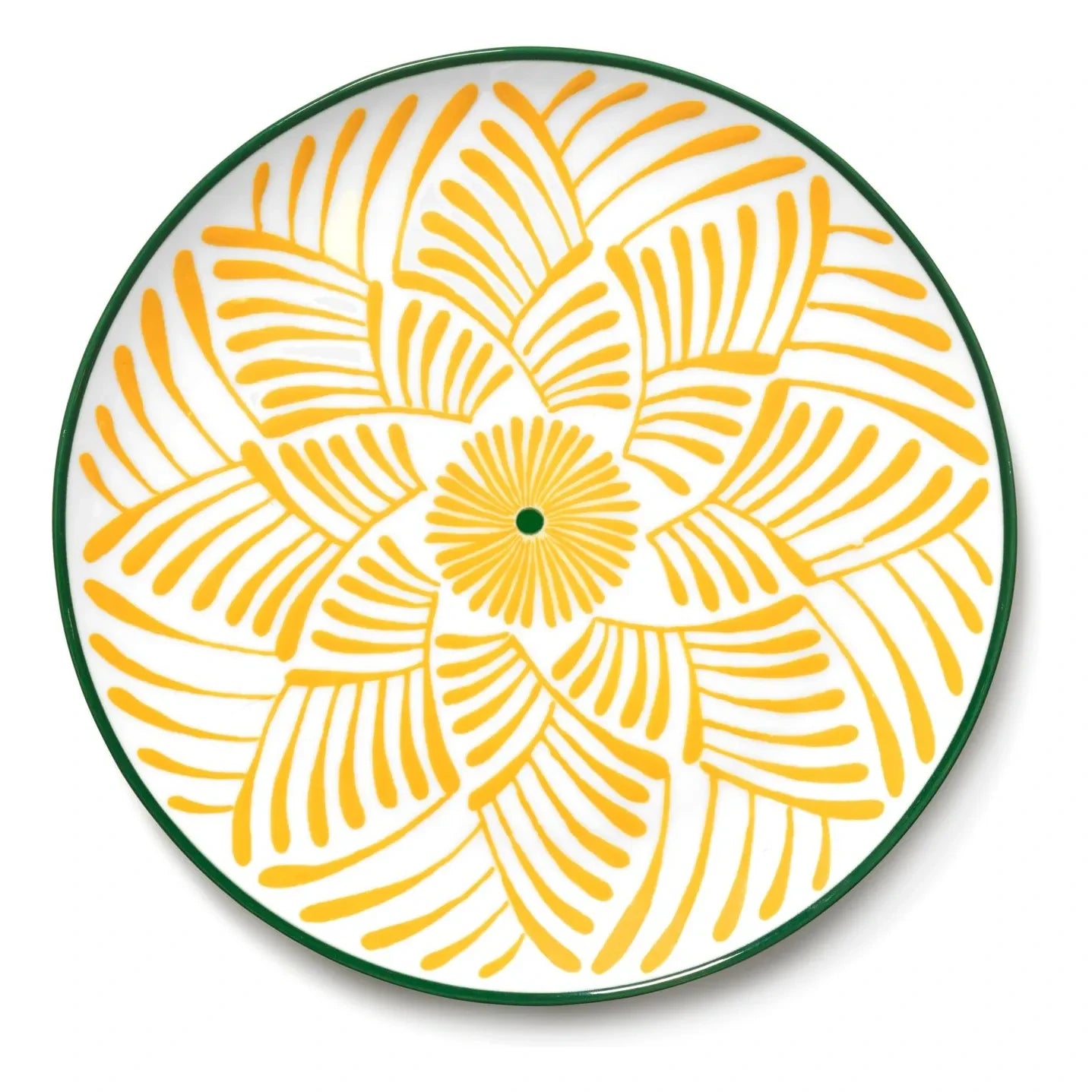 Serax - Baazar Dessert Plates, Waww La Table - Set of 4 | Yellow