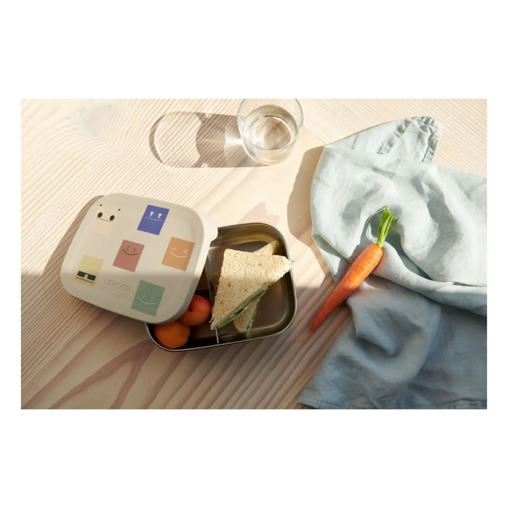 Liewood - Lunch Box Arthur | Smiley/Sandy