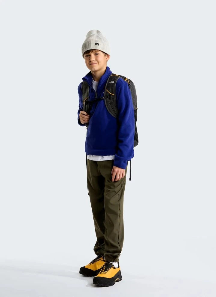 The North Face - Glacier Trucker Style Hoodie Fleece | Royal Blue