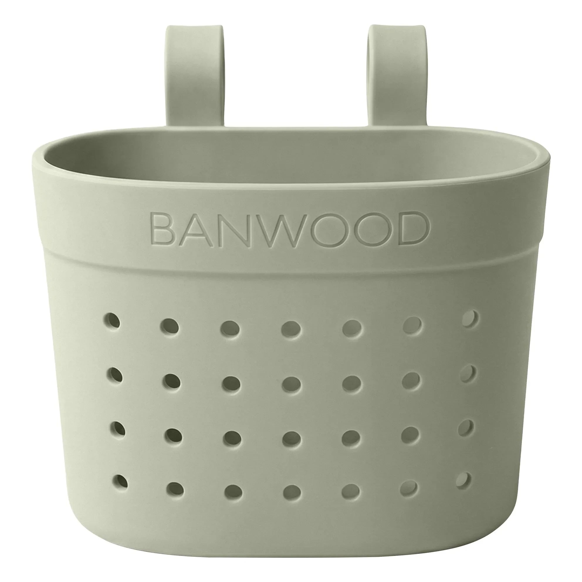 Banwood - Pin & Ride özelleştirilebilir bisiklet sepeti/çekçek | Zeytin