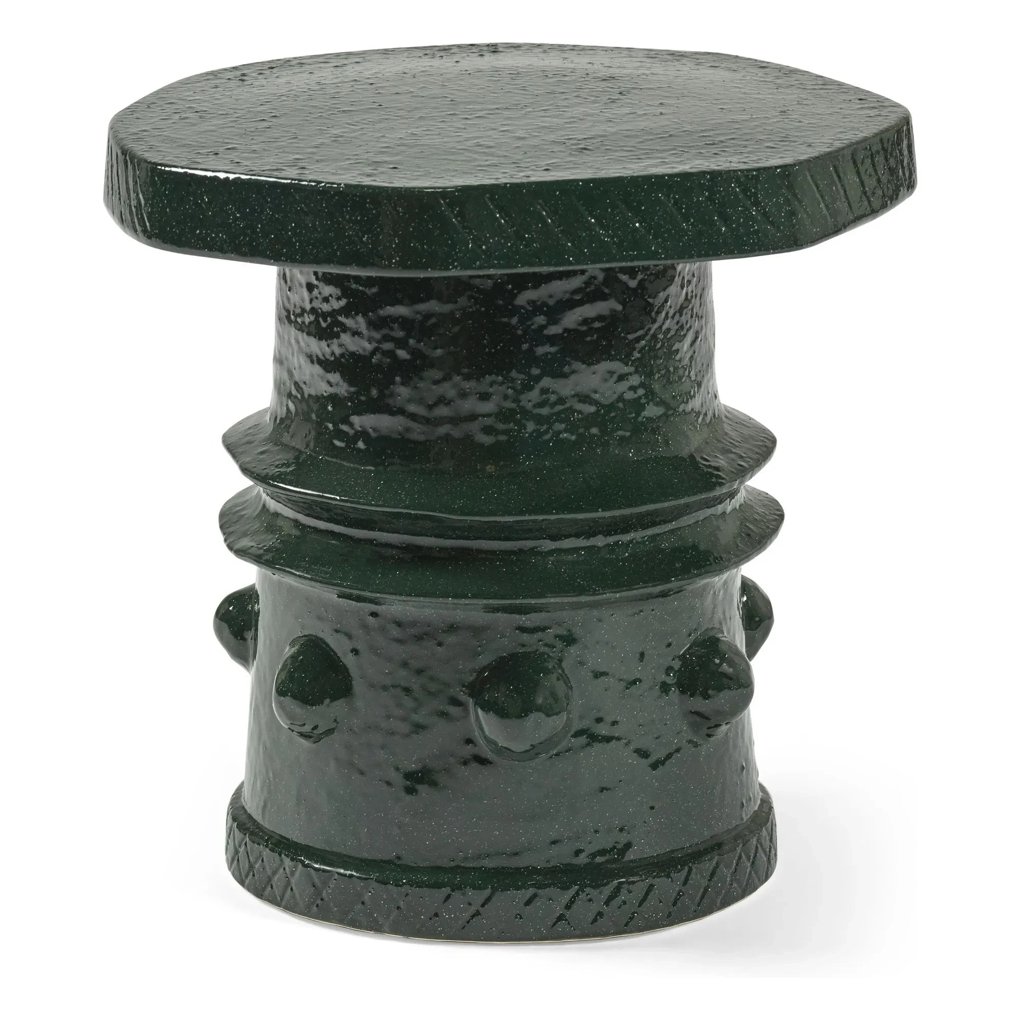 Serax - Clara 08 Side Table | Dark Green