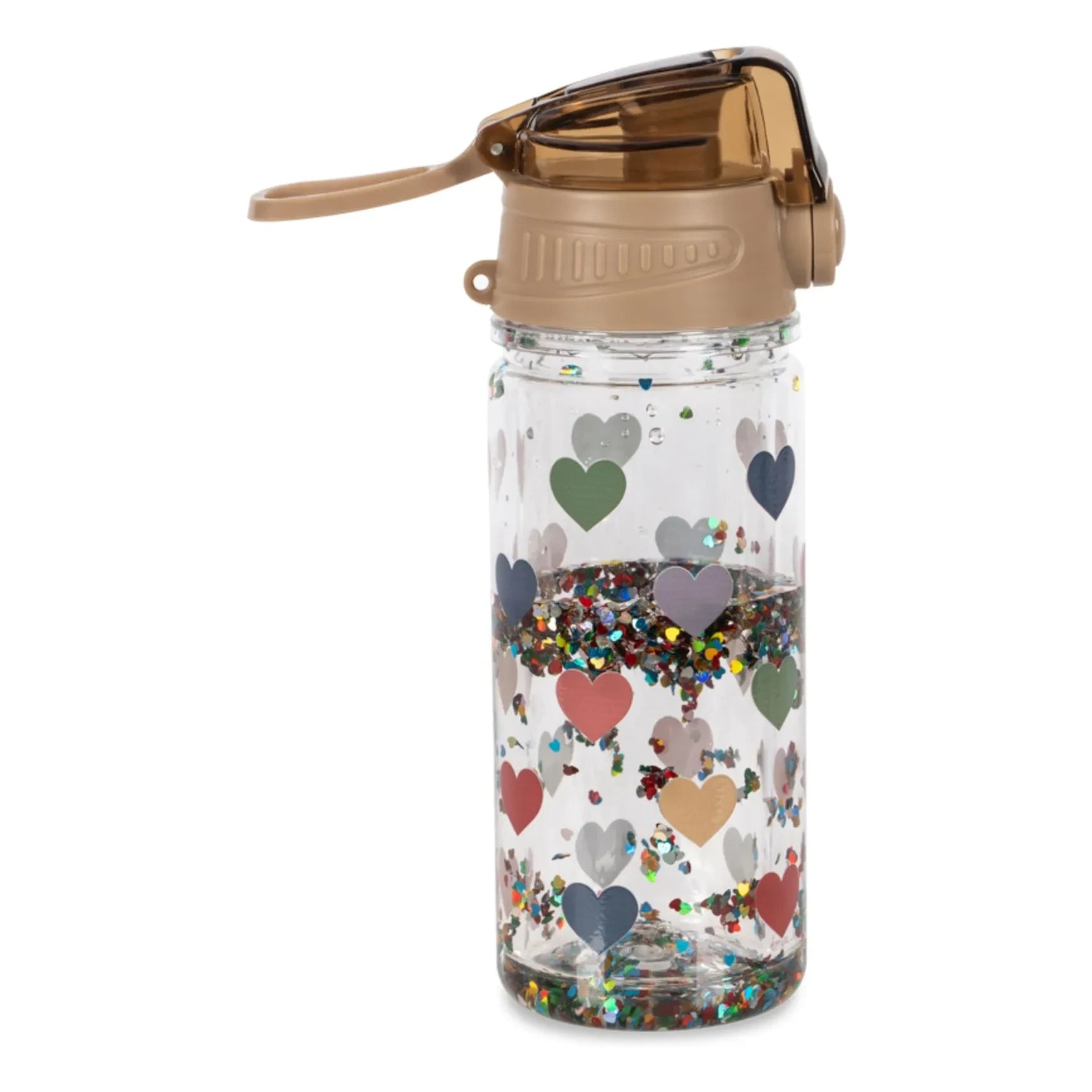 Konges Sløjd - Glitter Heart Water Bottle