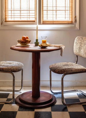 The Socialite Family - Classica Chair, Roseanna x The Socialite Family Leopard Pattern Jacquard Velvet | Leopard