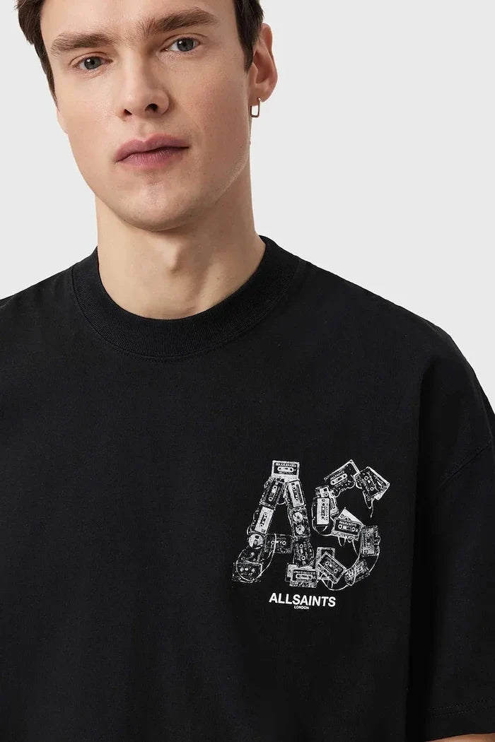 AllSaints MIXTAPE Pamuklu Tişört