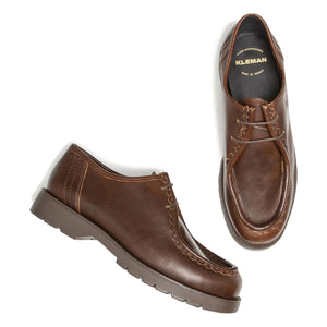 Kleman - Padror A Leather Derby Shoes | Brown