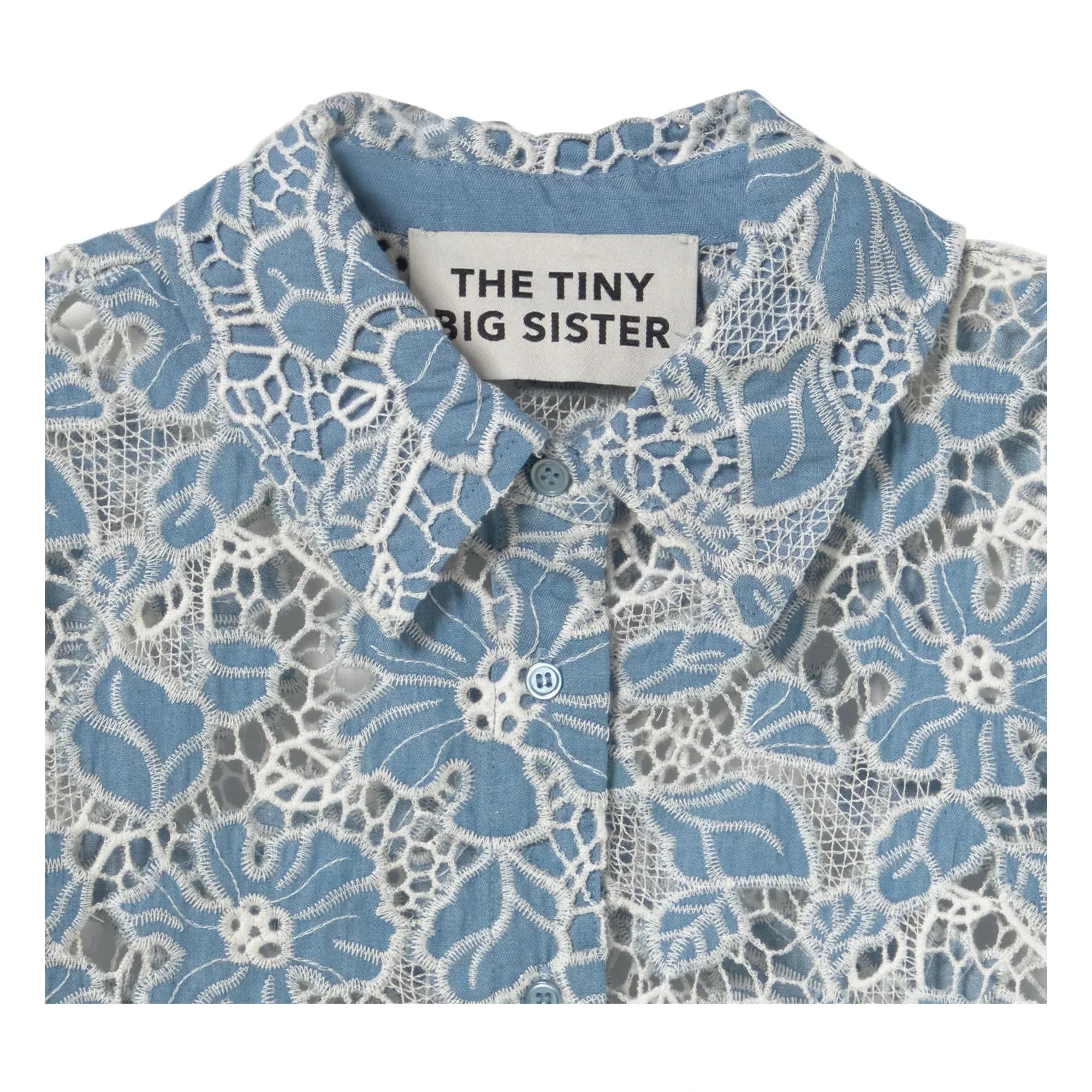 The Tiny Big Sister - Cotton Shirt | Blue