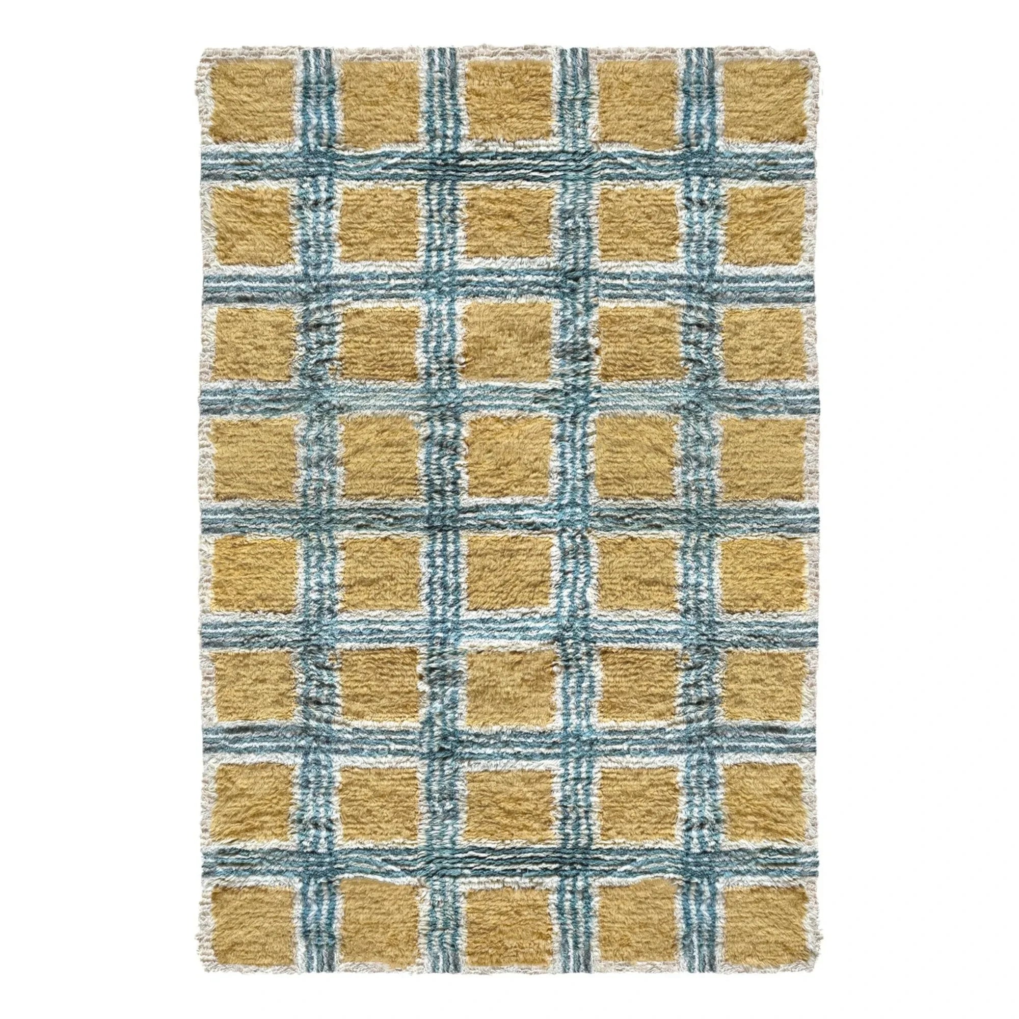 Layered - Wool Rug Pergola, Evelina Kroon | Mustard
