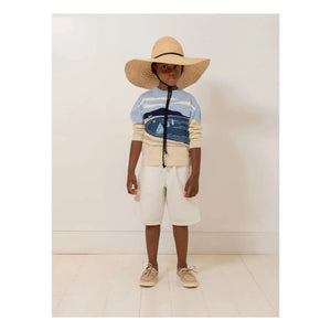 Bonpoint - Lyle Organic Cotton Beach Sweater | Sand