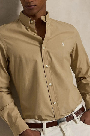 Polo Ralph Lauren erkek pamuklu elastanlı gömlek
