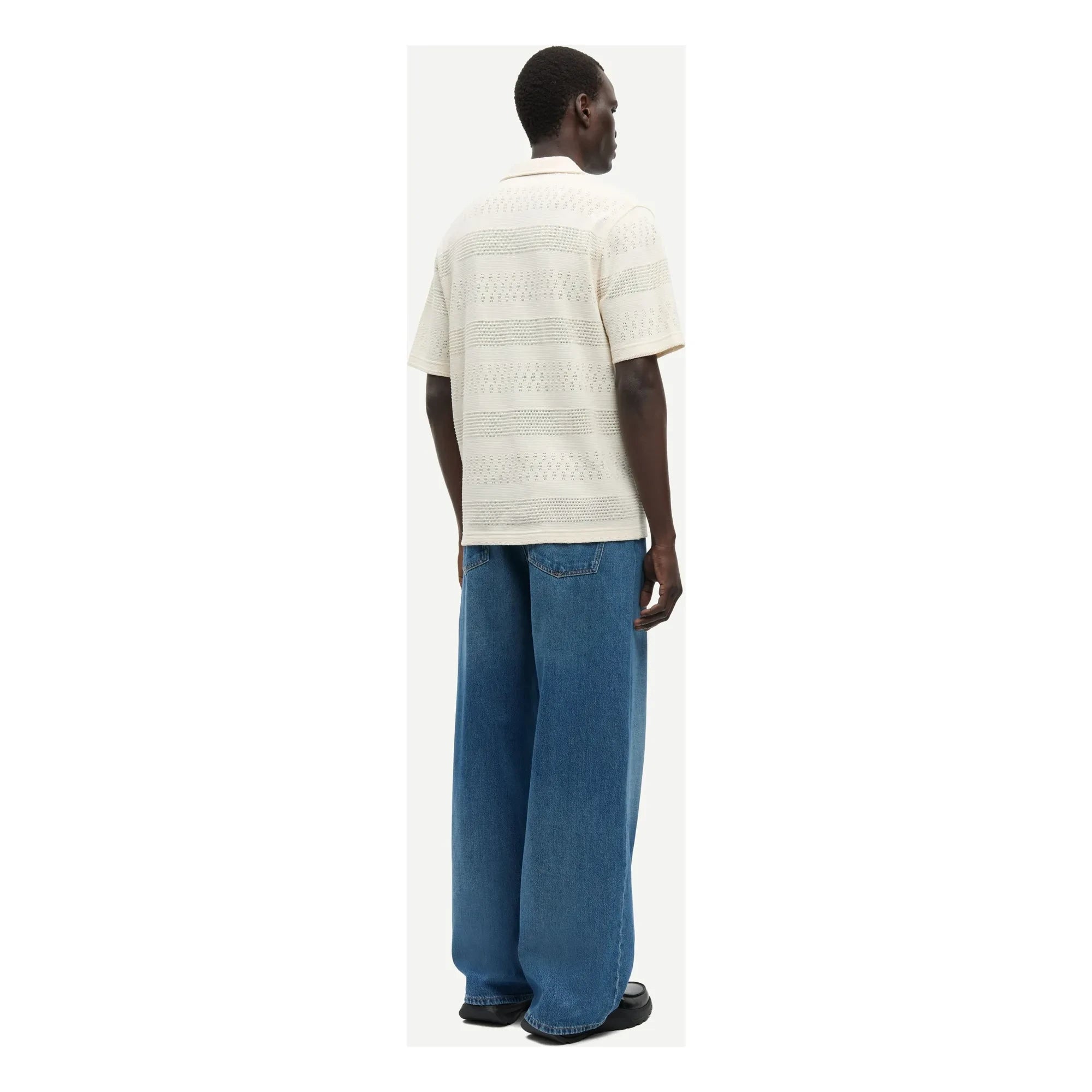 Samsoe Samsoe - Samartin Cotton Short Sleeve Shirt | Cream