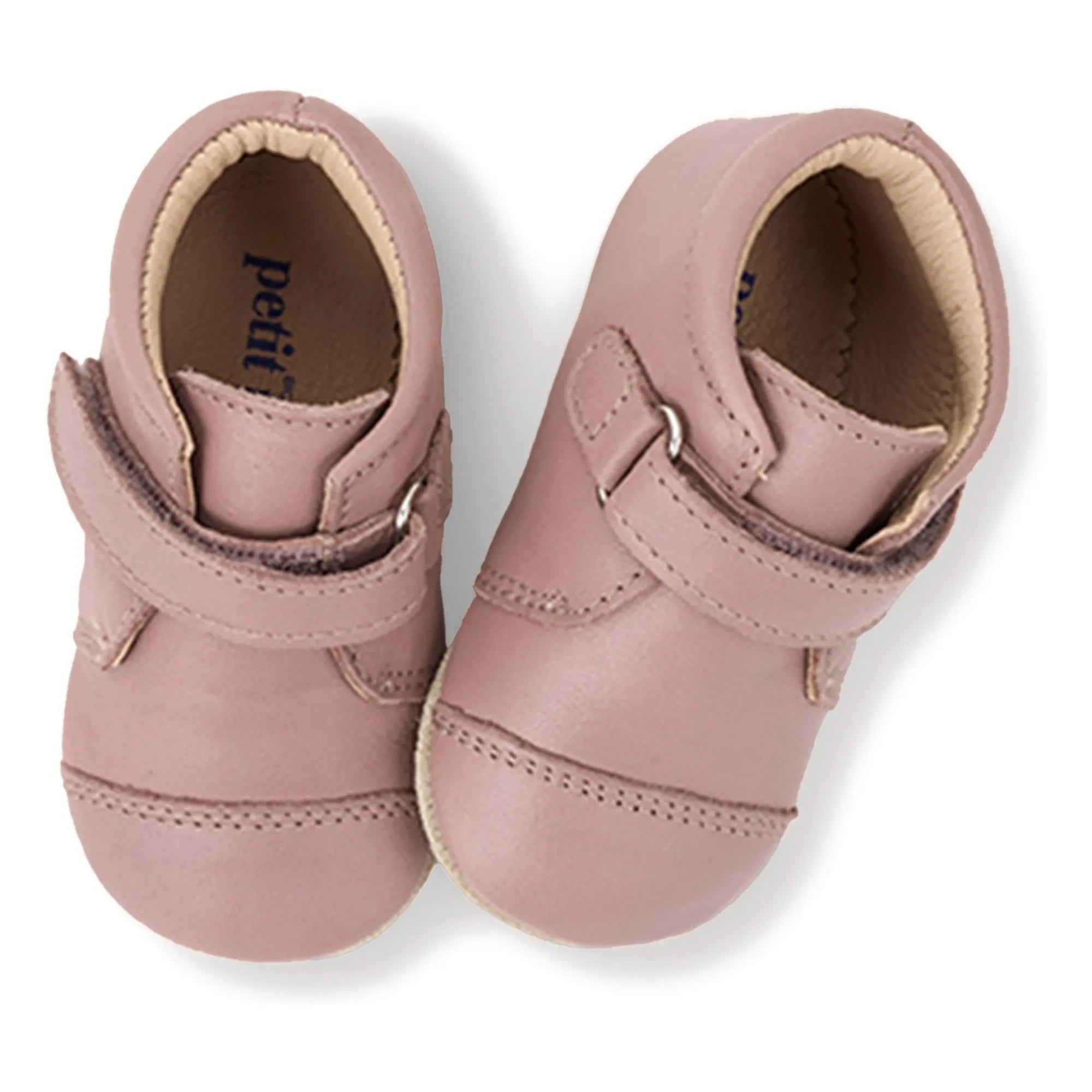 Petit Nord - Pink Scratched Slippers