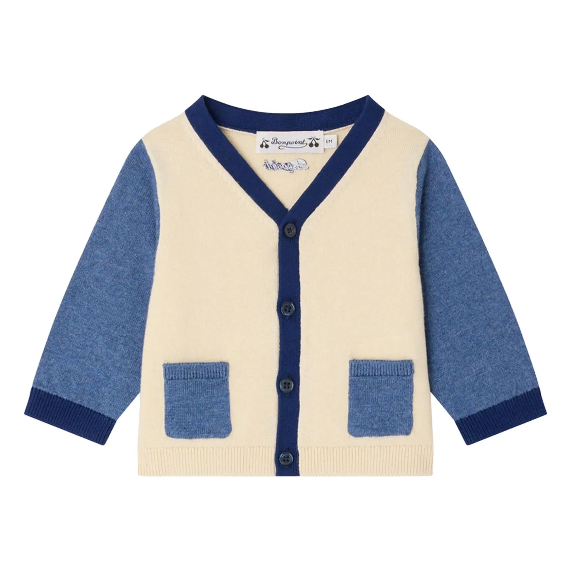 Bonpoint - Tahiel Organic Cotton Cardigan | Cream