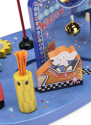Moulin Roty - Carnival bead circuit - Puce & Pilou