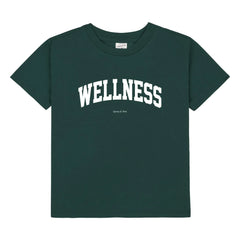 Sporty & Rich - Wellness Ivy T-Shirt Recycled Cotton | Dark Green