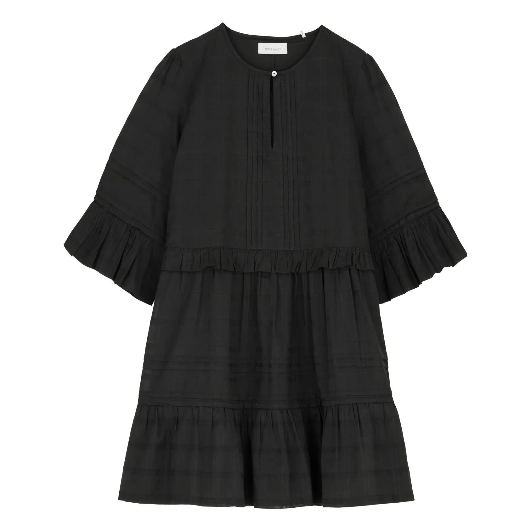 Skall Studio - Fiore Cotton Dress | Black