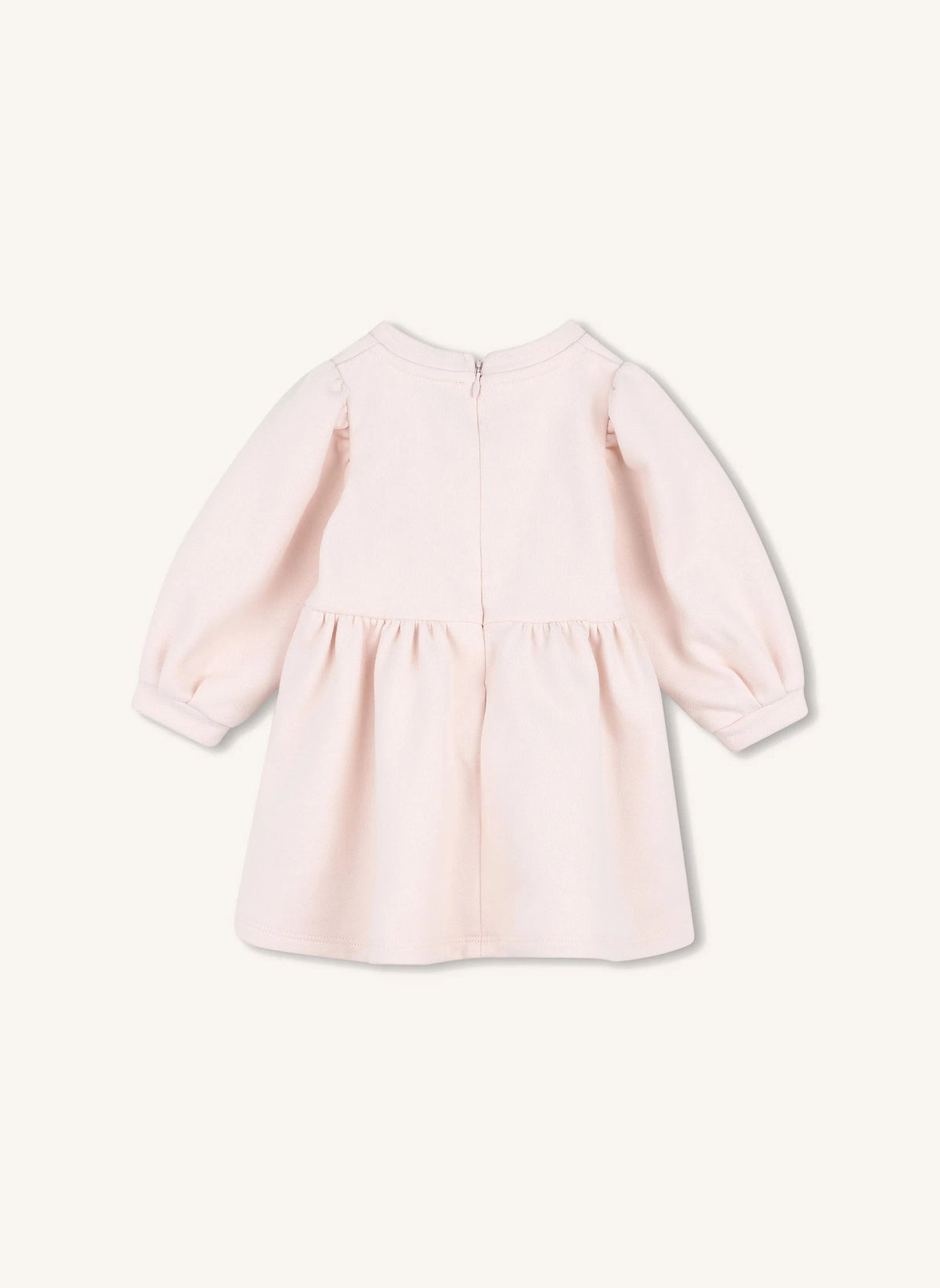 Chloé - Chloé organic cotton fleece dress | Peach