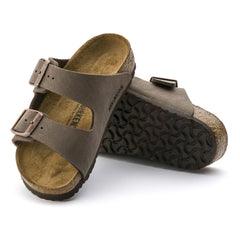 BIRKENSTOCK - Birkibuc Arizona Sandal | Brown