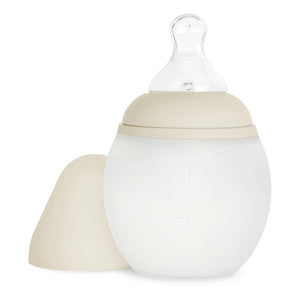Elhée - Medical Silicone Baby Bottle Orthodontic Pacifier | Beige