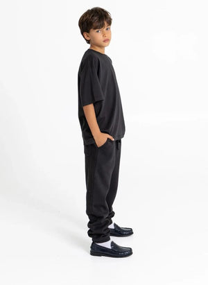 Smallable Kid - Rush Organic Cotton Jogger | Black
