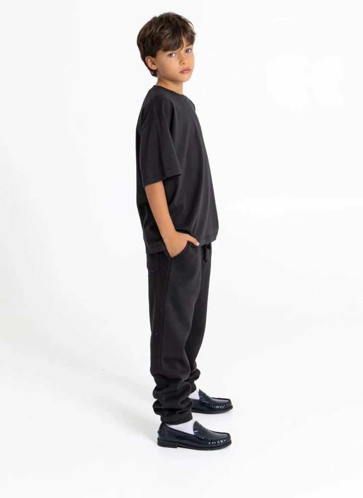 Smallable Kid - Rush Organic Cotton Jogger | Black