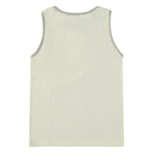 Risu Risu - Organic Cotton Wrestler Tank | Ecru