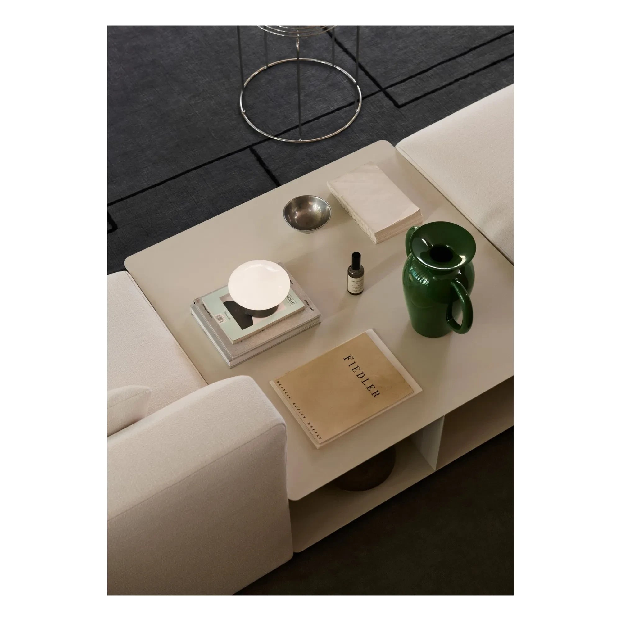 & Tradition - Develius EV3 Coffee Table, Edward van Vliet | Ivory