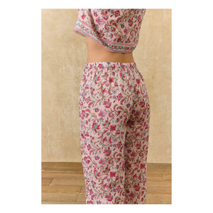 Louise Misha - Louka organic cotton pajamas | Pink