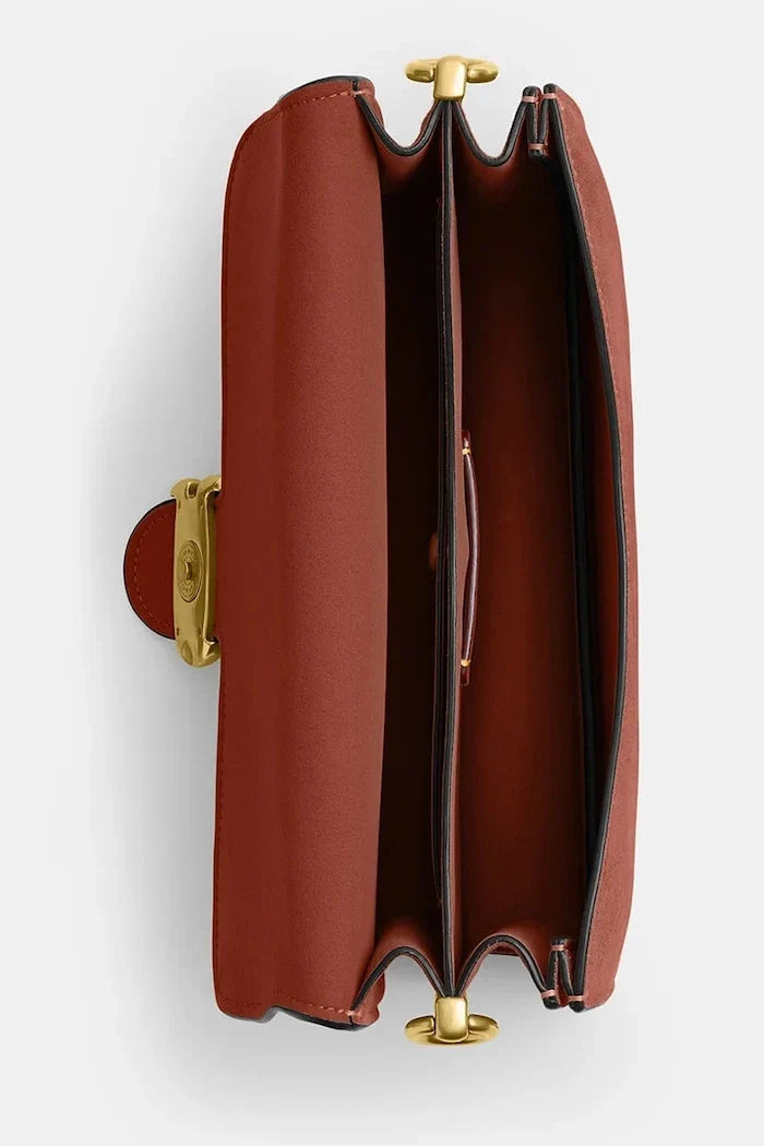 Coach kadın süet çanta Suade Chain Tabby Shoulder Bag